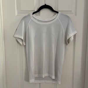 Lululemon Athletica White Swiftly Tech Short Sleeve